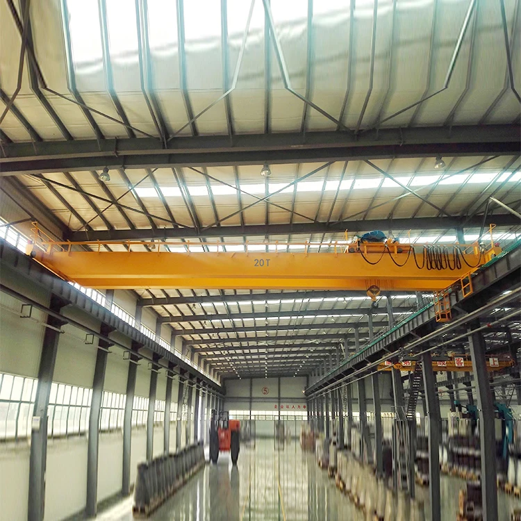 Double Girder Overhead Travelling Bridge Crane 15 ton