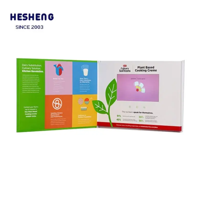 Factory Direct Sales Factory Manufacturer 4.3 Inch Lcd Video Brochure Card Module