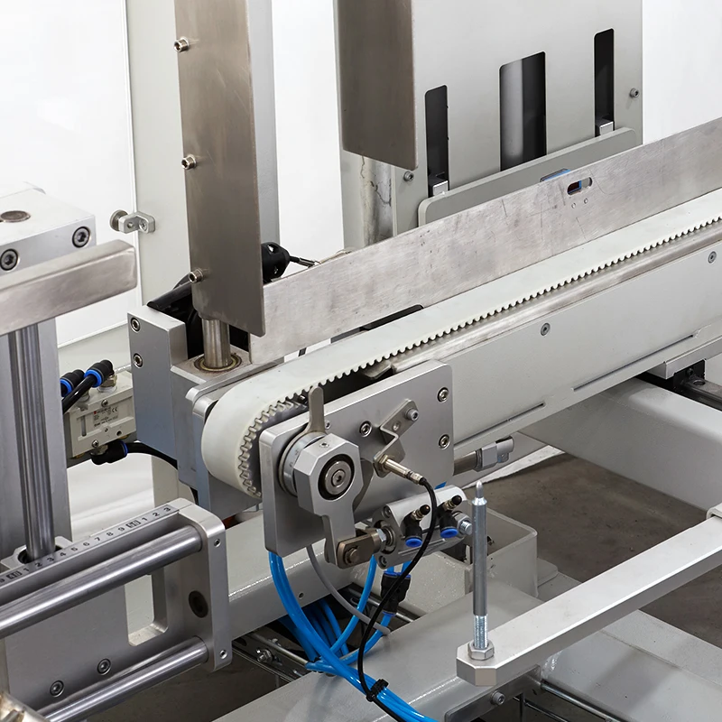 Auto glue tray forming ,bottom sealing machine carton box erector machine