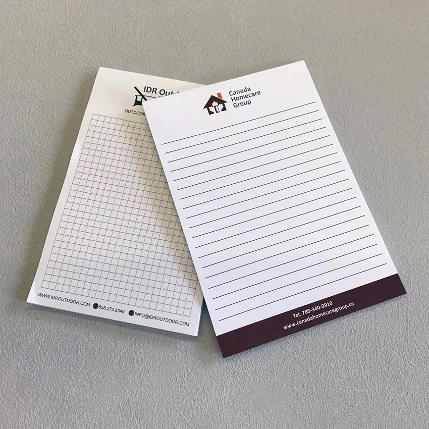 Custom Logo Printed Pocket Business Notepads Easily Tear off Office Stationery Supplies for Promotion