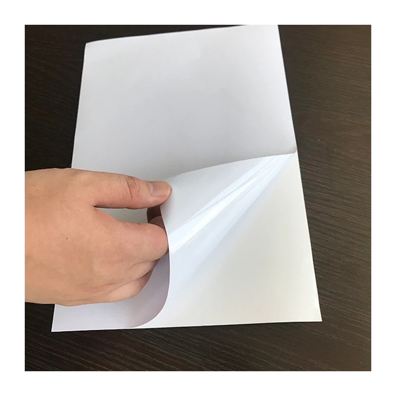 
Waterproof Pigment & Dye Inkjet Matte White Inkjet Printable Adhesive Vinyl Sheets 