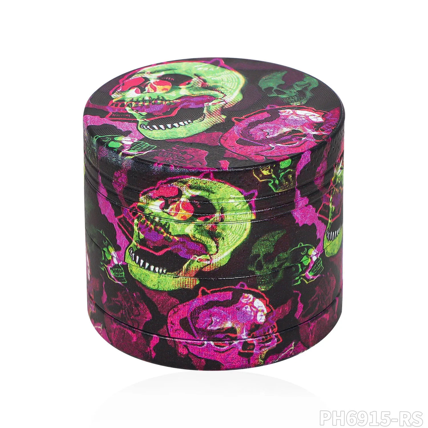 Wholesale  Zinc Alloy Herb Grinder Custom Logo Tobacco Grinder 40mm Herb Grinder With Display Box