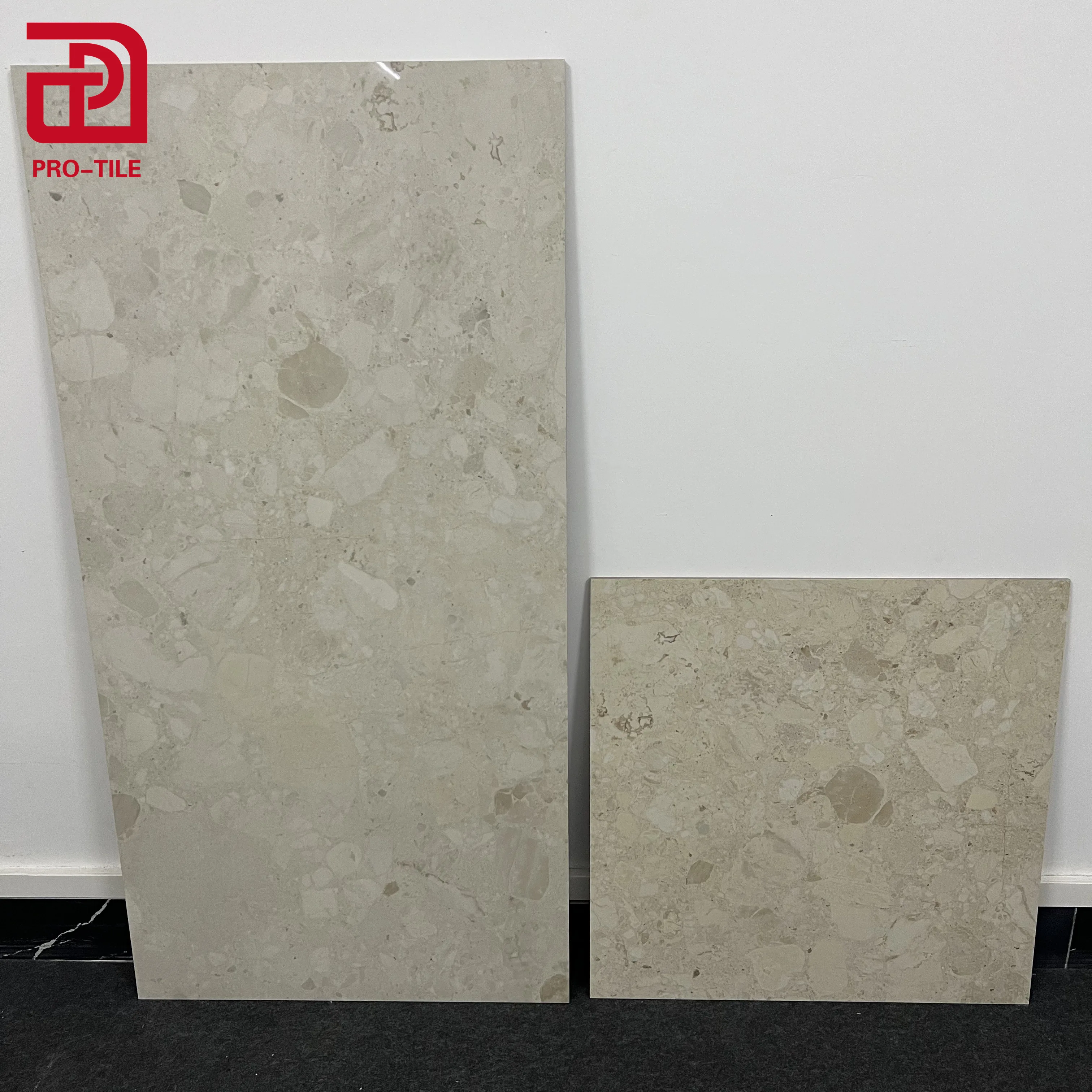 Yellow Water Stone Terrazzo Tile For Wall