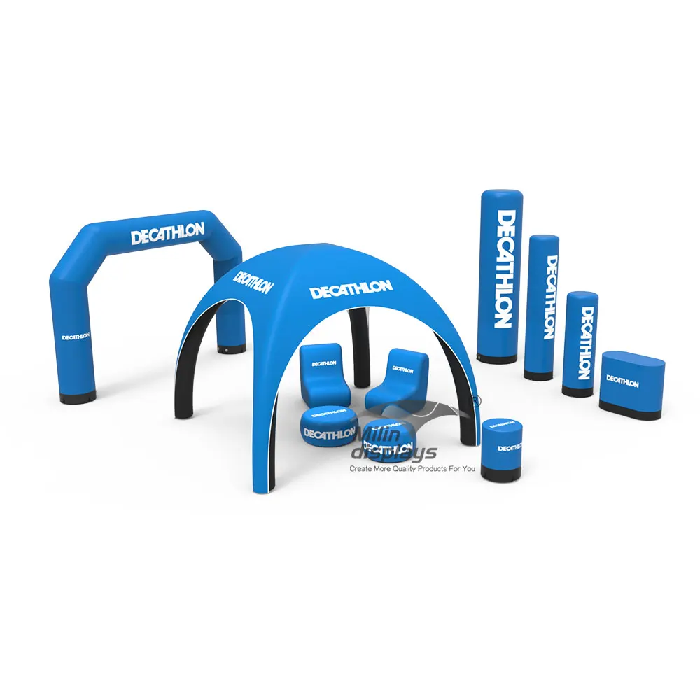 Summer Winter Outdoor Sports Racing Events Airtight Advertising Arch Inflatables