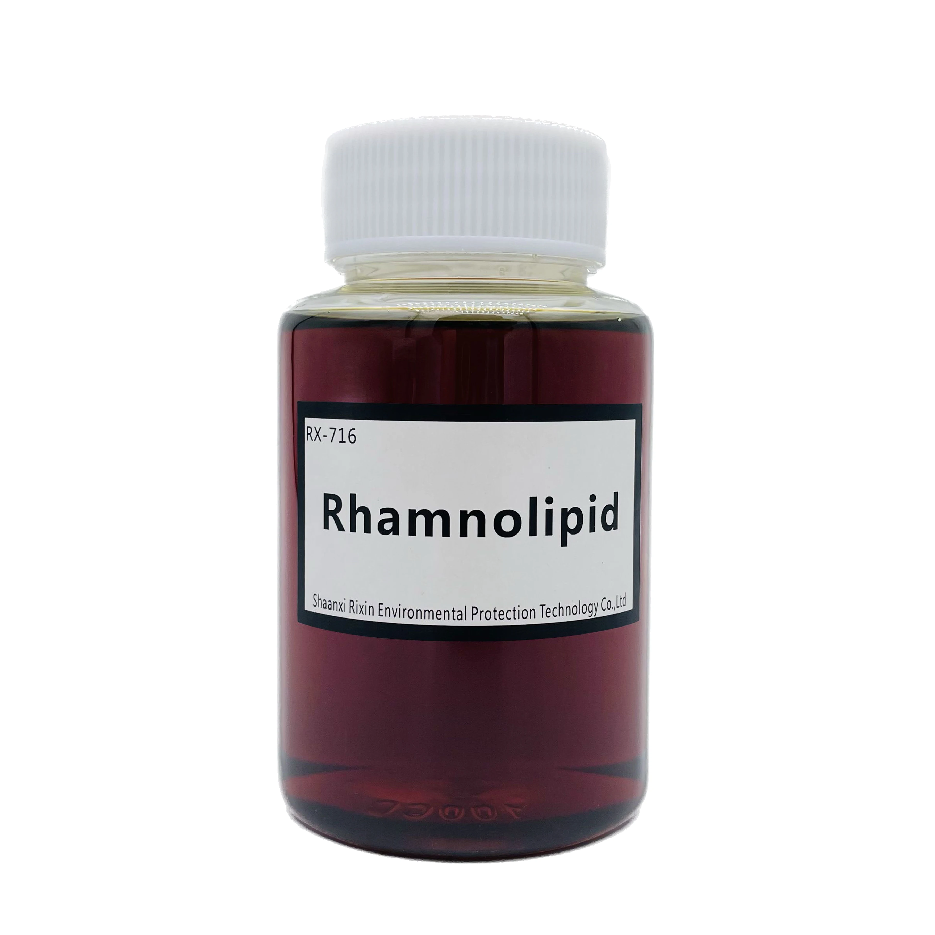 Petroleum industrial grade rhamnolipid, oil refining sludge treatment additive