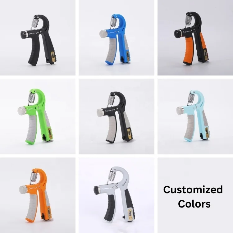 Exercising Fitness Device Electronic Hand Dynamometer Digital Hand Grip Strengthener Grip Trainer