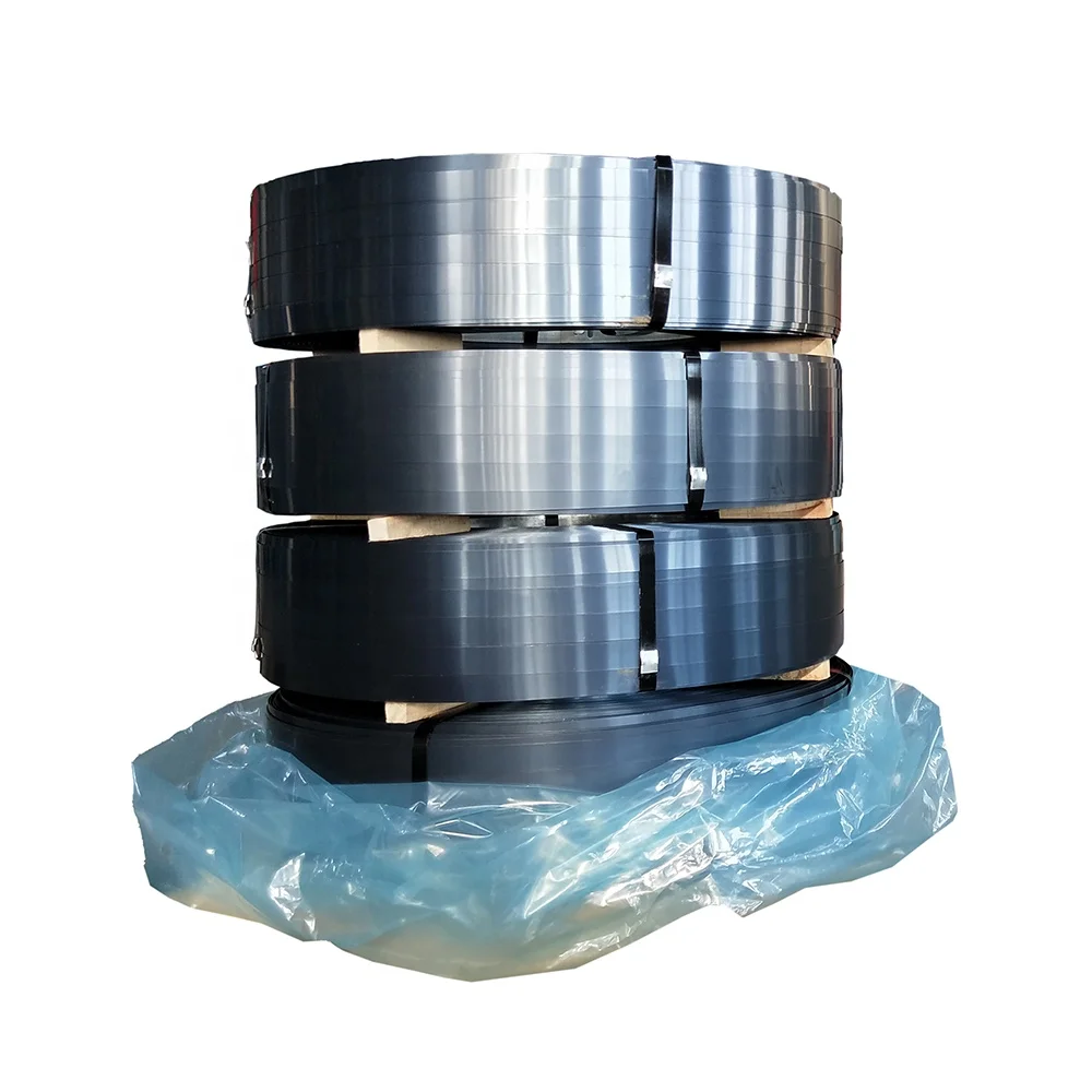 Wholesale Ready Stock Black Color Stretchable Steel Belt for Manual strapping