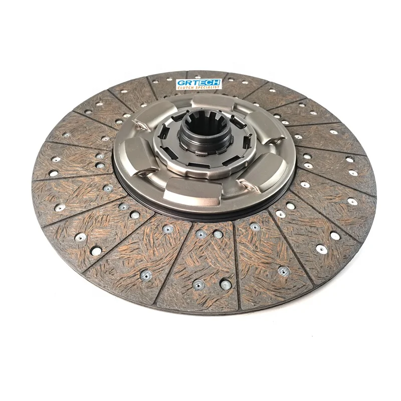 1878 080 035 1878080037 truck clutch plate 430mm heavy truck clutch disc for DONGFENG, JIEFANG ,MAN TGA TGX TGS