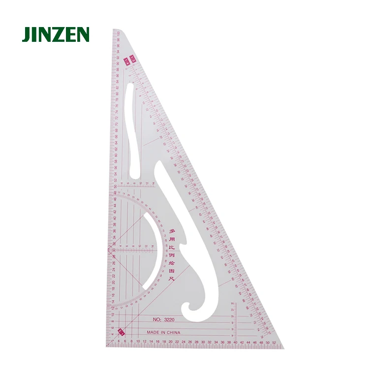 Многофункциональные весы правый угол треугольная линейка 3220 поставить критерия пластиковые чертежная линейка с транспортиром JZ-71059