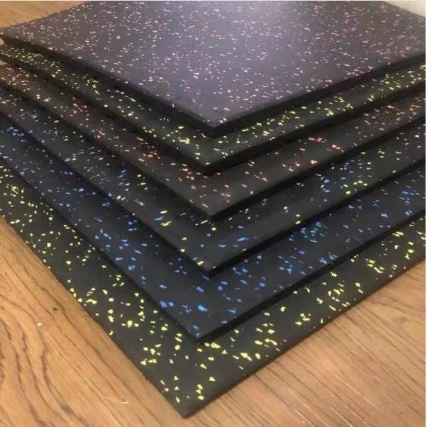 Compassarmor Rubber Flooring Sound Insulation SBR EPDM Exercise Mat Premium Soundproof Fireproof Laminate Flooring Underlayment