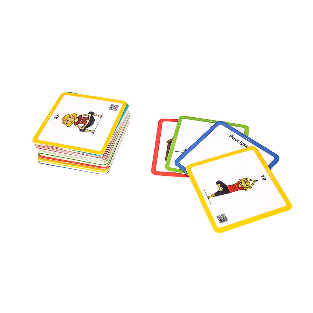 Memory Card For Children Mathematics Math Vocabulary Flashcards OEM Design