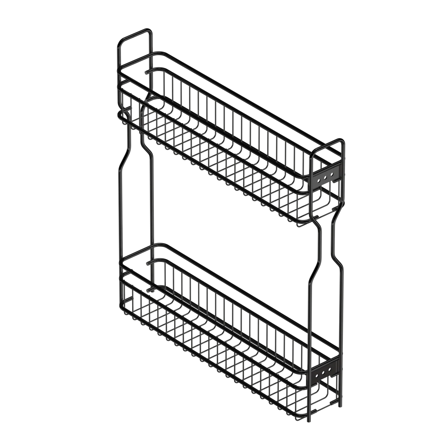 Kitchen Cabinet Accessories Organizer Pantry Unit Black Cabinet Drawer Bowl Plate Kitchen Basket Basket Drawers Pull Out Basket
