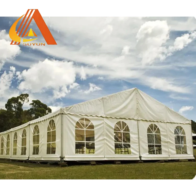 Factory 10x15 10x20 10x30m wedding marquee tent outdoor part events steel frame tent on sale