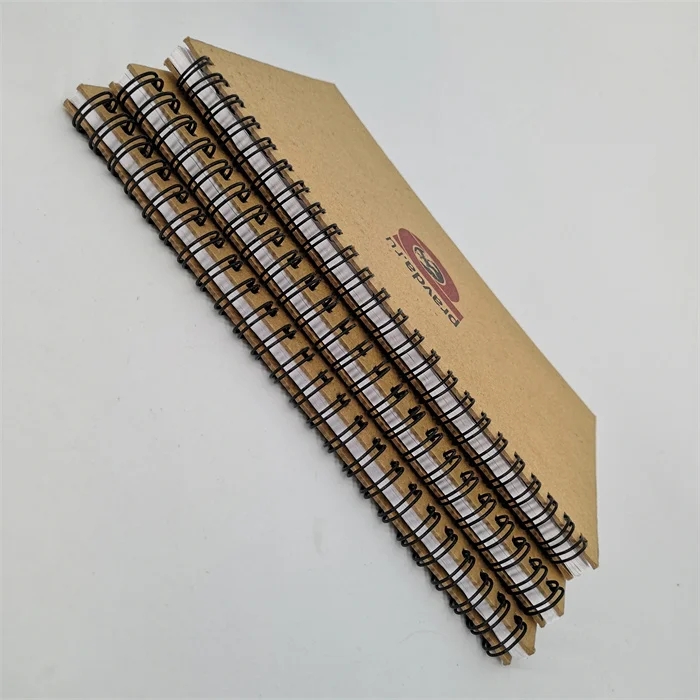 Free sample books printing binding organizer Catalogue diary travel planner custom wire Spiral Notebook Fitness journal printing