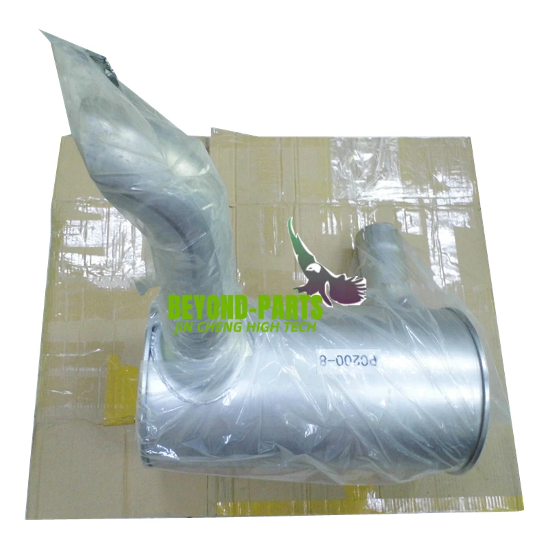 PC200-8 excavator muffler acoustical damper silencer