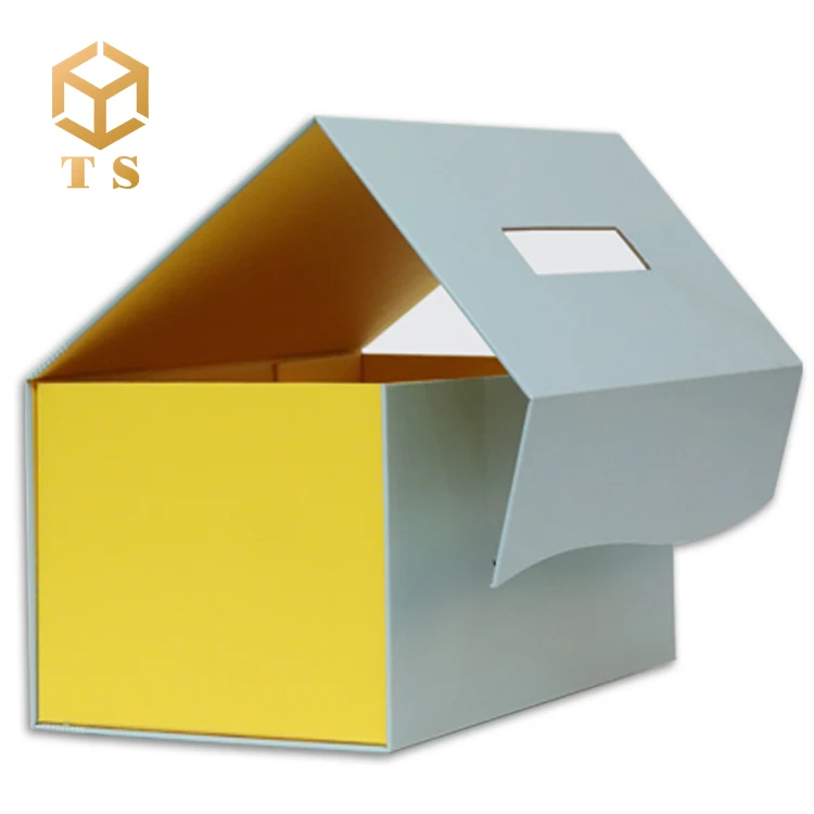 own patent custom specialty food paper gift cardboard with pp handle box carton