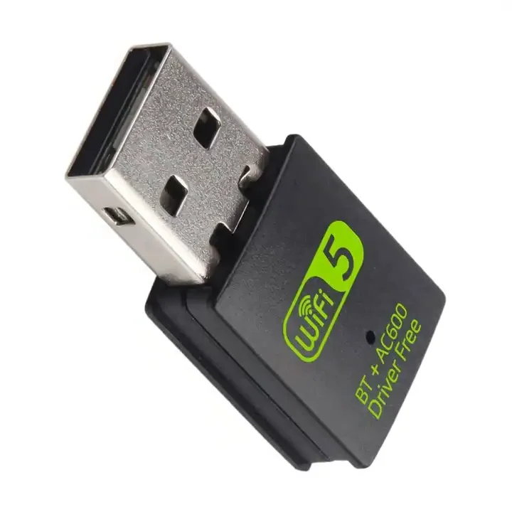 Free Sample 600Mbps USB Wifi Receiver Dongle RTL8821CU Wifi Adapter 2 in one wifi bt dongle