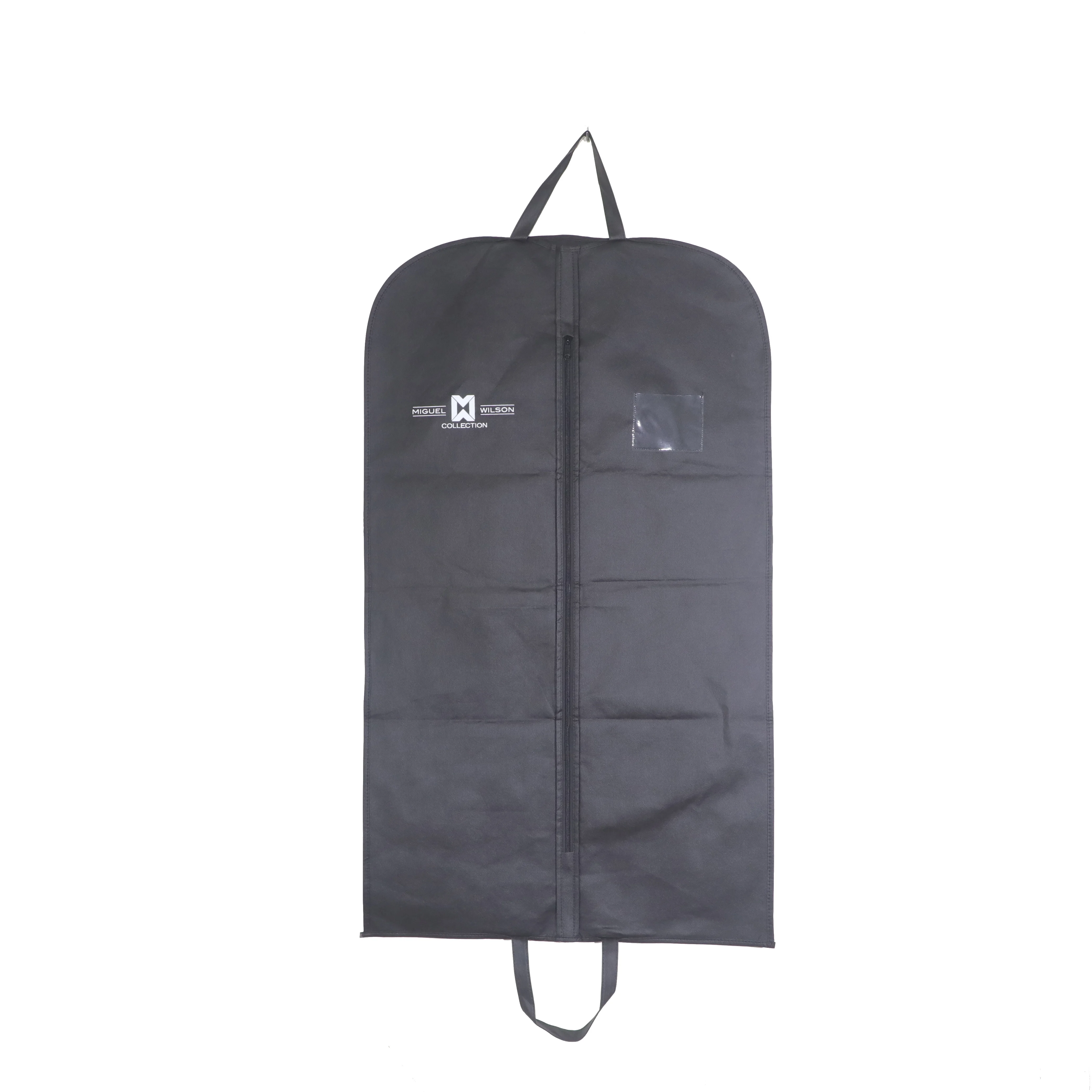 Factory Custom high quality non-woven  Travel Dust Cover Foldable  Clothes Suit Protector Garment Bag