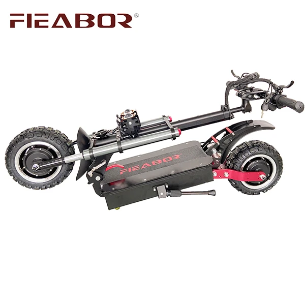 New Arrival 11 inch Electric Scooter 5600w Powerful Adult 60V Lithium Battery Folding Motorcycle Scooter with Dual Motor
