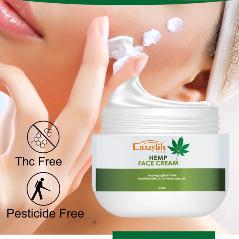 
CBD Cannabis Hemp Seed Oil Cream-100% Natural-Dry Cracked Skin Moisturizer. Gentle Body Lotion, Hand, Foot, Face Cream. 
