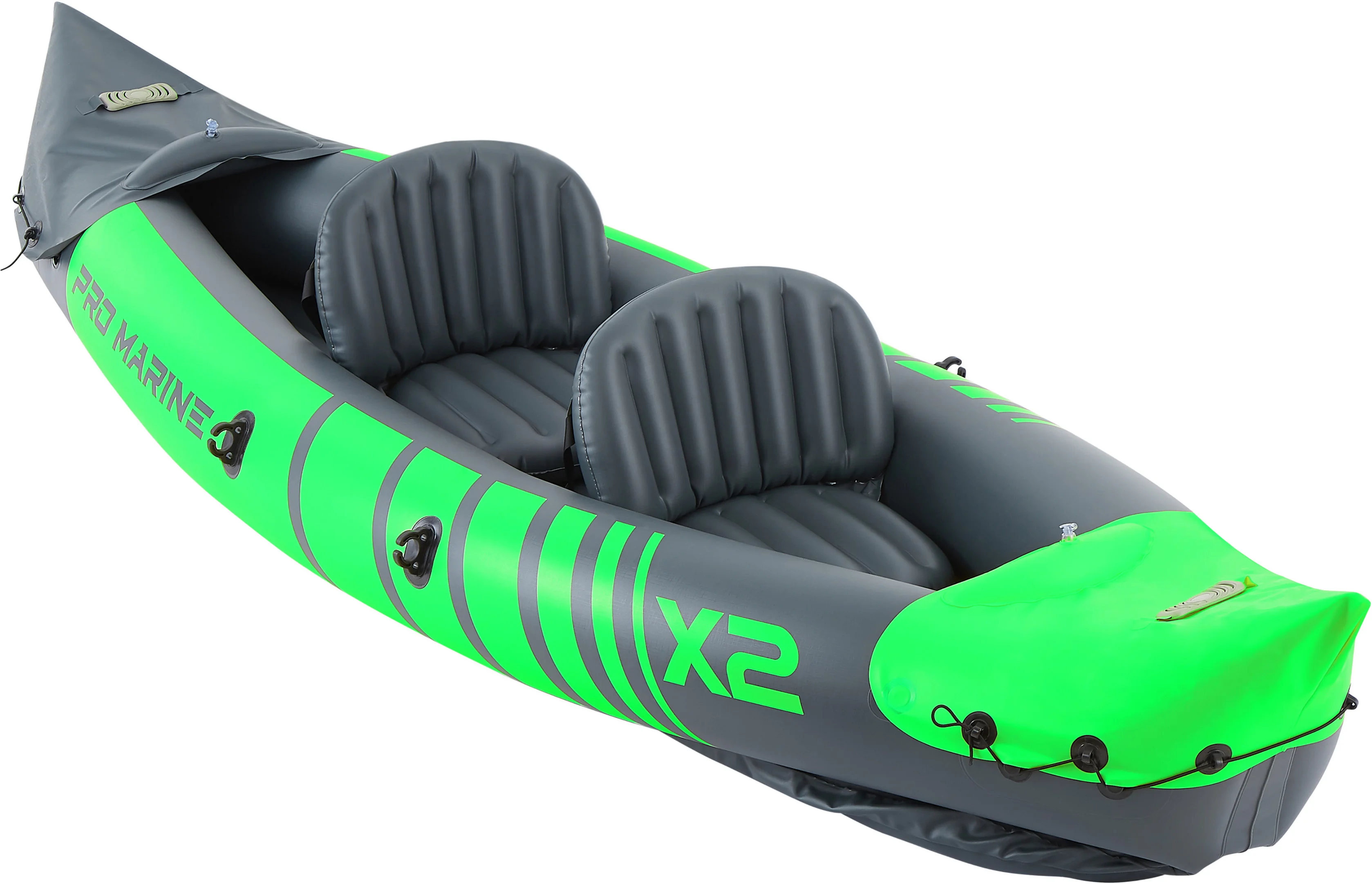 B07  PVC double Inflatable Air Kayak paddle sail boat customized 2 Seat Plastic Inflatable Canoe Sit on Top Fishing Kayak 12ft