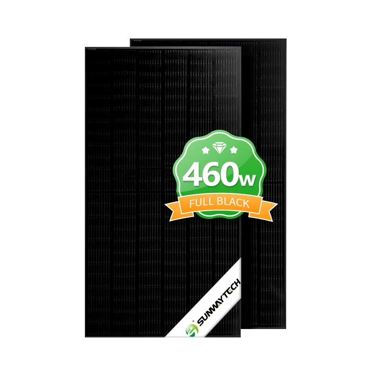 sunway solar panel 450w 455wp 460watt used for light security camera and van in japan