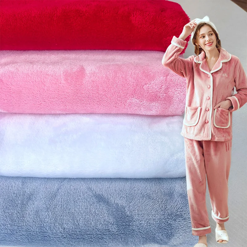 China Custom Throw Pillow, Baby Use Soft Blanket Thick Polyester Knit Thickened Shaggy Printed Flannel Fabric/