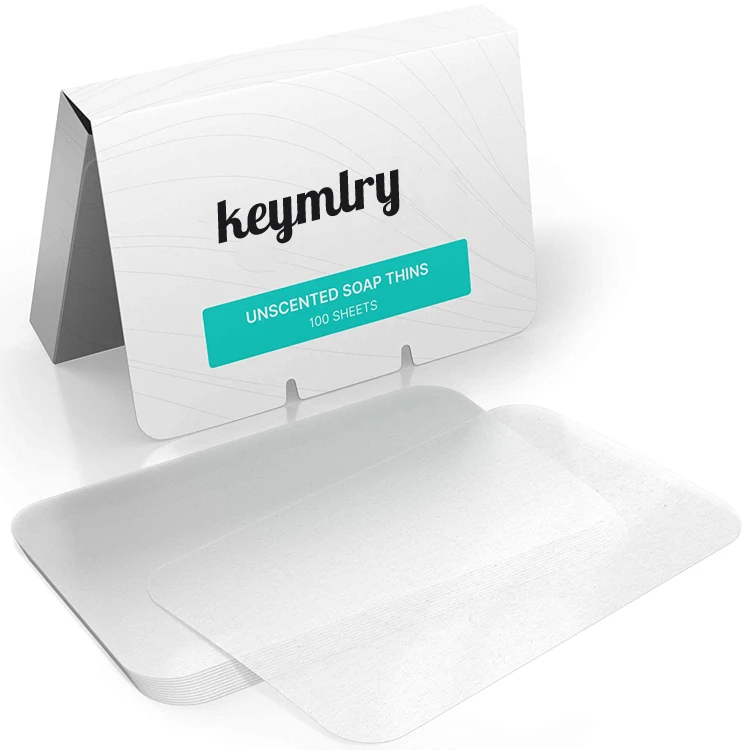 Диспенсер для мыла для рук, компактный портативный дорожный лист для мыла, одноразовый лист для мытья рук, ароматизированное бумажное мыло