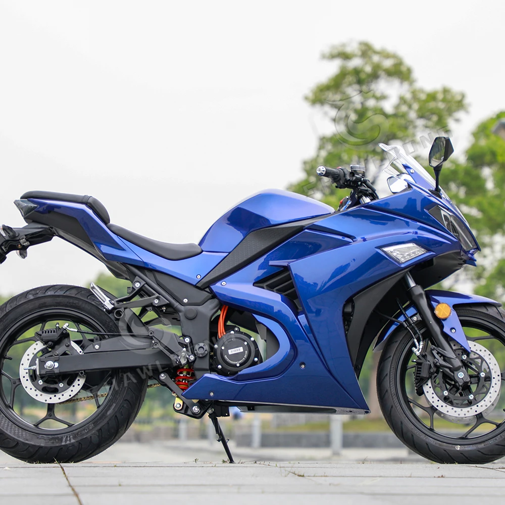Chinese New Electric Racing Motorcycle CE certification electric motorbike for Adults 8000w with lithium battery