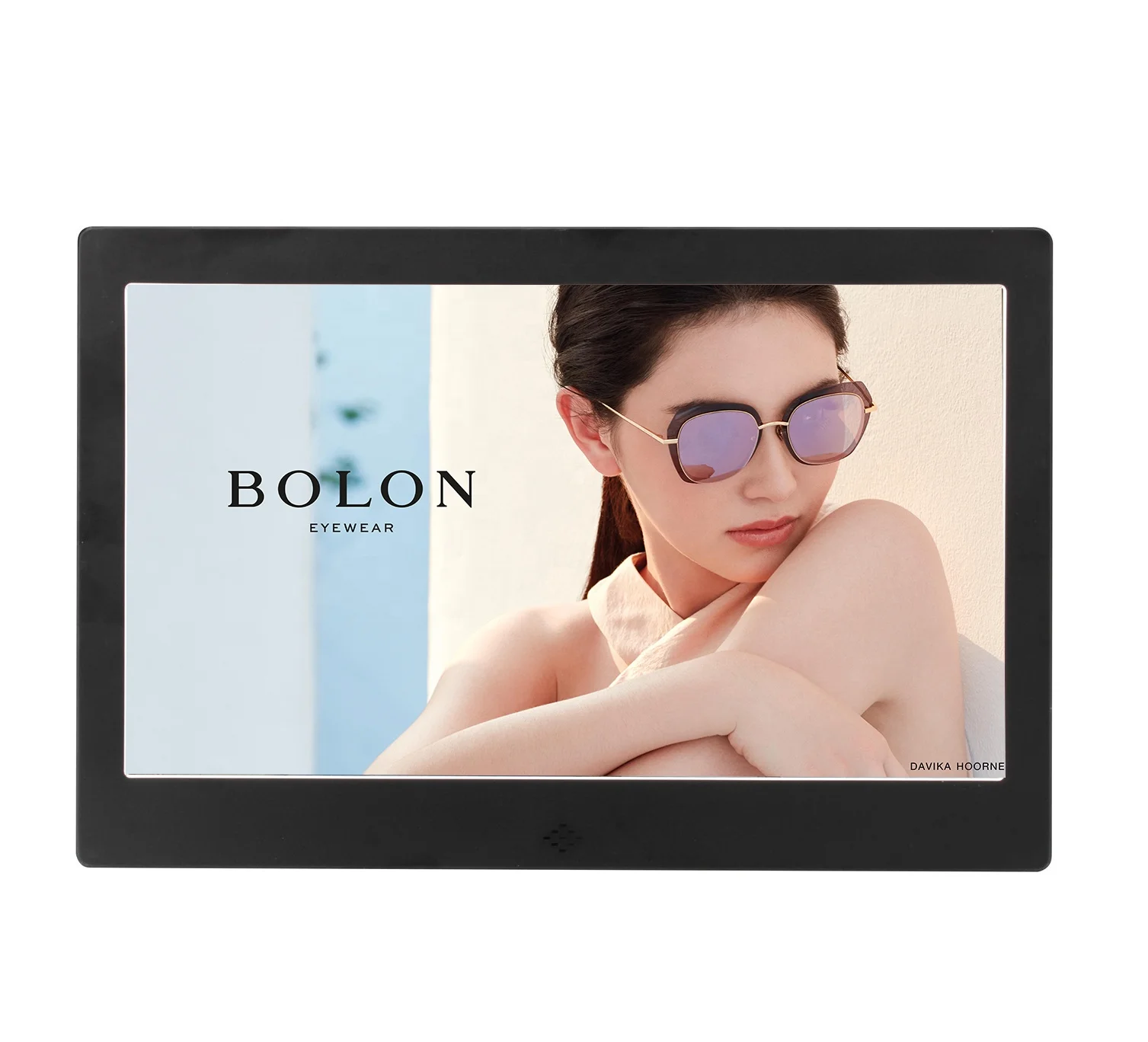 10.1 Inch Digital Picture Frame (Non-WiFi) , Remote Control - Mix Photos and Videos in The Same Slideshow with background music