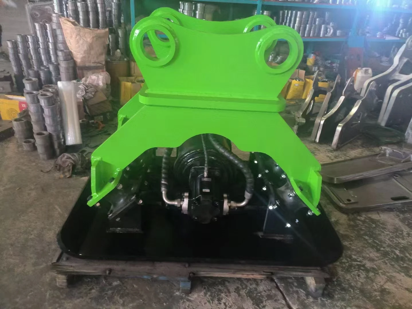 High Efficient 1.5 Ton Mini Compactor Customized Carbon Steel Yellow Road Roller Hydraulic Compactor New Pump Gear Gearbox