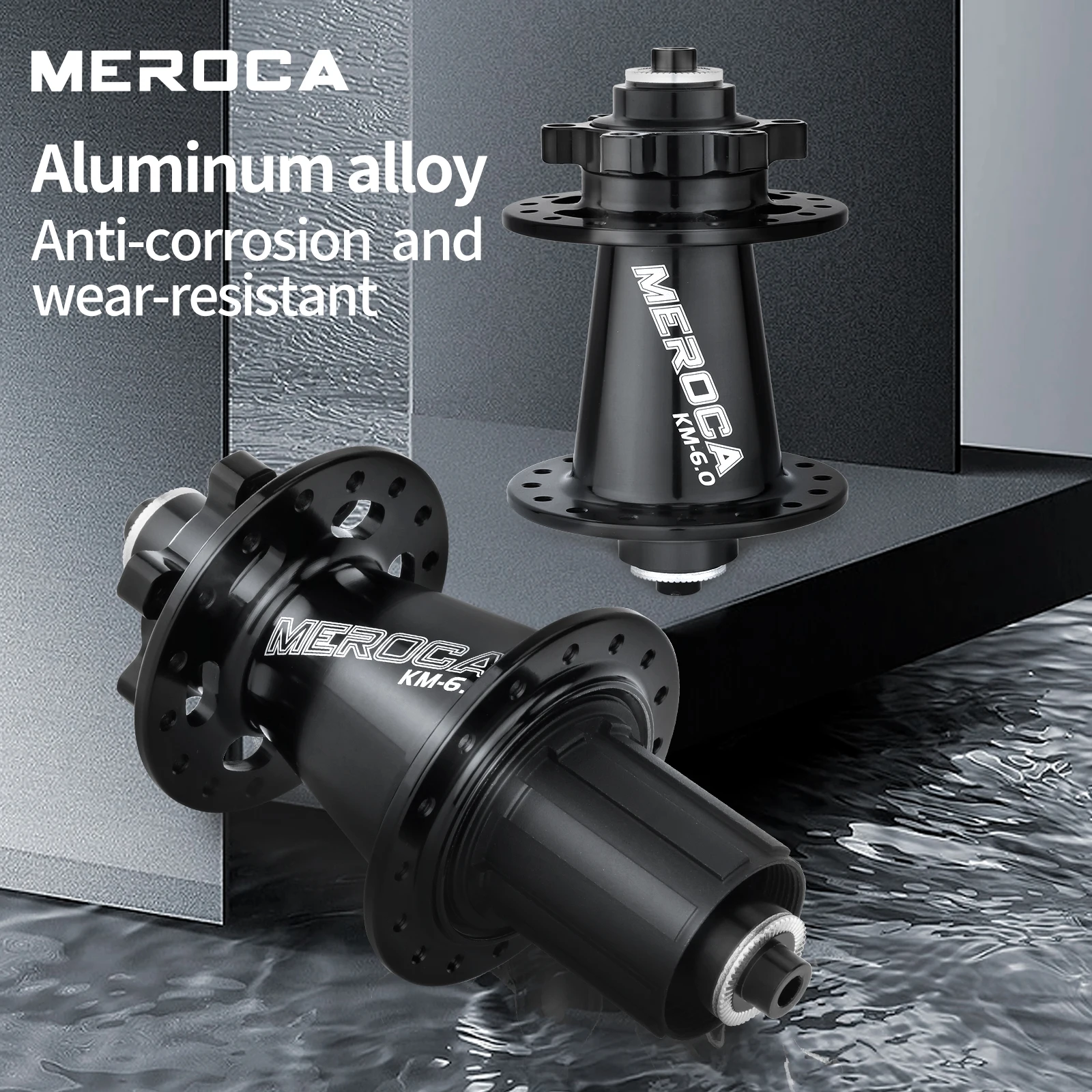 MEROCA KM 6.0 Hot Sale Mountain Bike 32 Holes Mtb Hubs 6 Claws 3 Teeth Aluminum Alloy Wheel Bicycle Hub