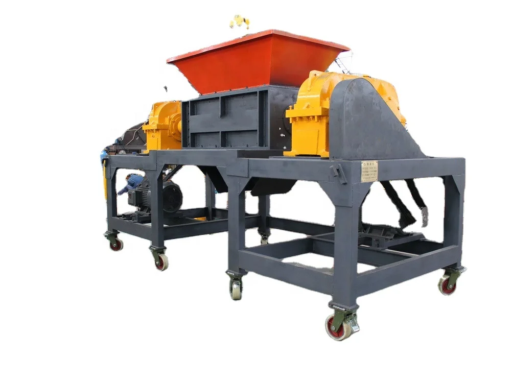 Factory Price Car Truck Tire Shredder Machine