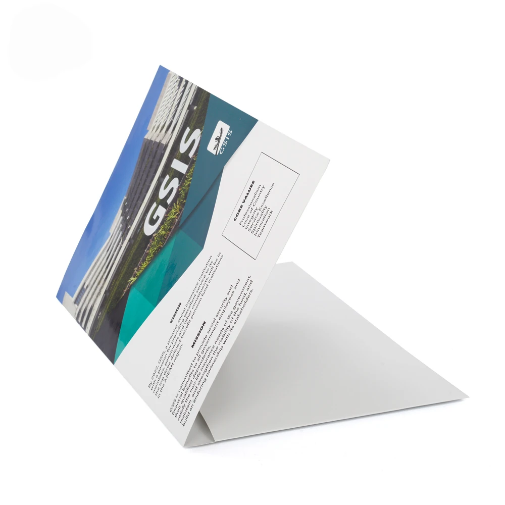 Недорогая бумажная папка для документов формата А4 с индивидуальным логотипом