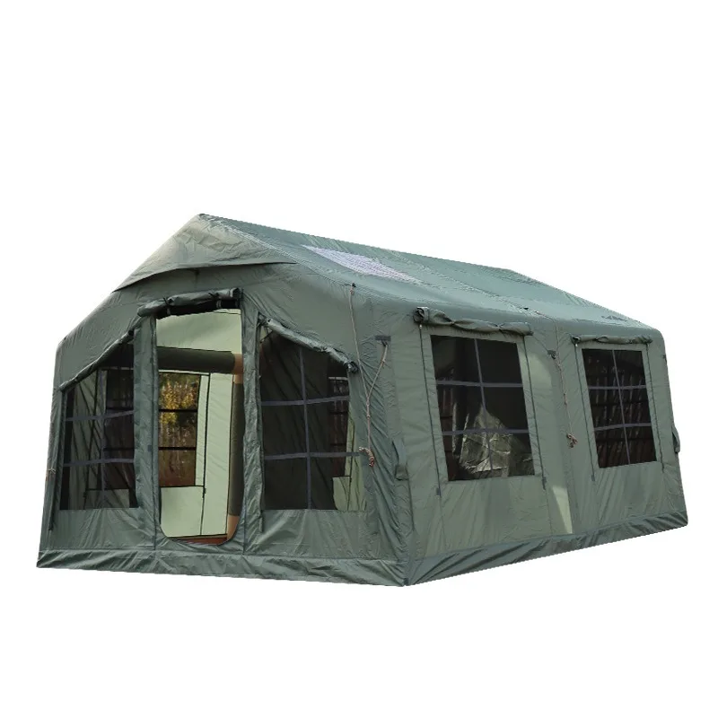 12.96 ㎡ Outdoor Inflatable Tent Camping Thickened Rainproof and Sunshade Campsite