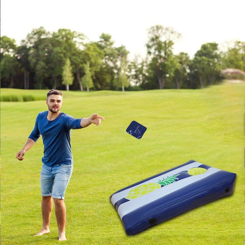 Pool Toys Bean Bag Toss Games Inflatable Floating Cornhole Board Set Toss Toys for Kids Adult Water Games