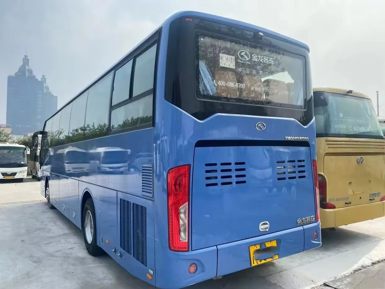 Best Selling Used Kinglong Bus XMQ6112 Kinglong Bus 49 Seats Kinglongs Buses for Sale in China