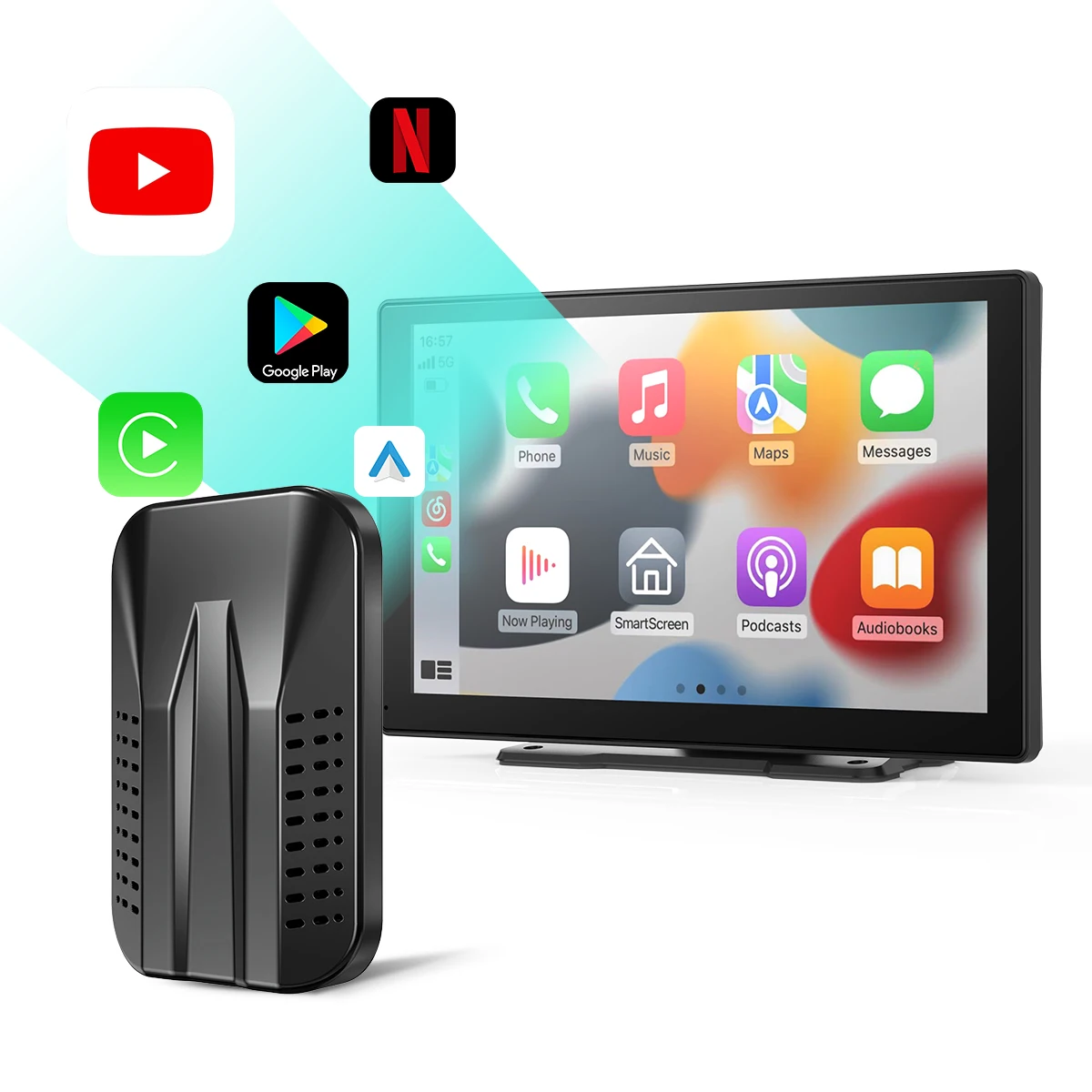 carplay ai box  8G+128GB Magic Carplay Box Wireless Radio System Wireless Android carplay