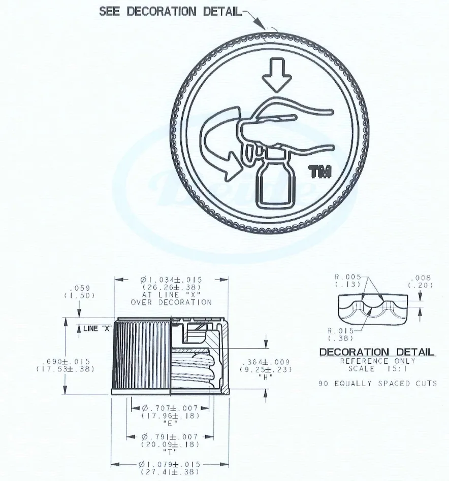 hot wholesale Child Proof Lids  Pe Bottle  Plastic Cap  CRC Plastic Cover Lid