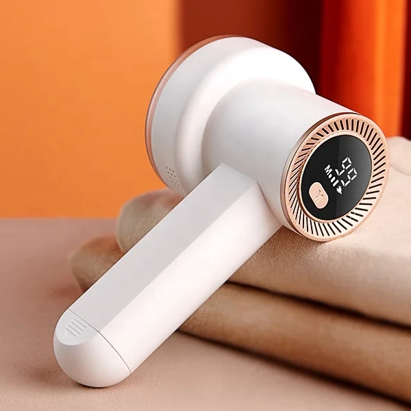 Portable Fabric Shaver Black Electric Lint Remover Clothes 2 In 1 Machine