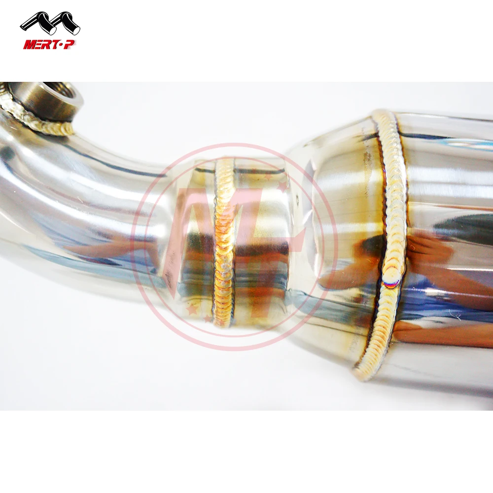  Mertop Racing Catless Downpipe для Ben * AMG E63 E63S W212 M157 5 twin-turbo