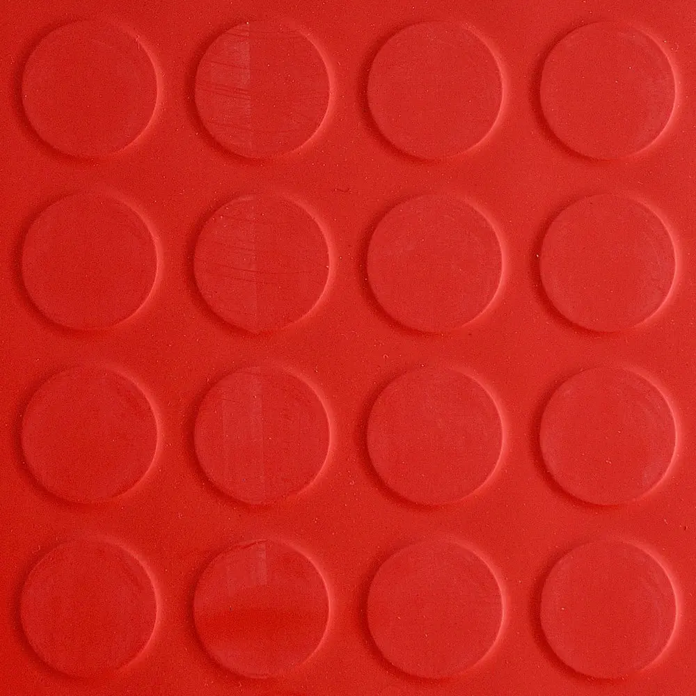 500x500 мм Большой поднятый Монетный резиновый асфальтоукладчик виниловая Коммерческая напольная