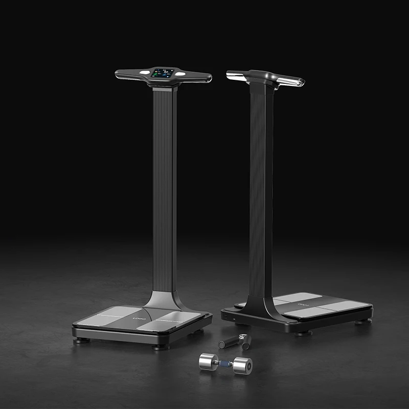 180 кг весы для ванной комнаты Bluetooth TFT дисплей 56 показателей тела BIA технологии и перезаряжаемые электронные умные