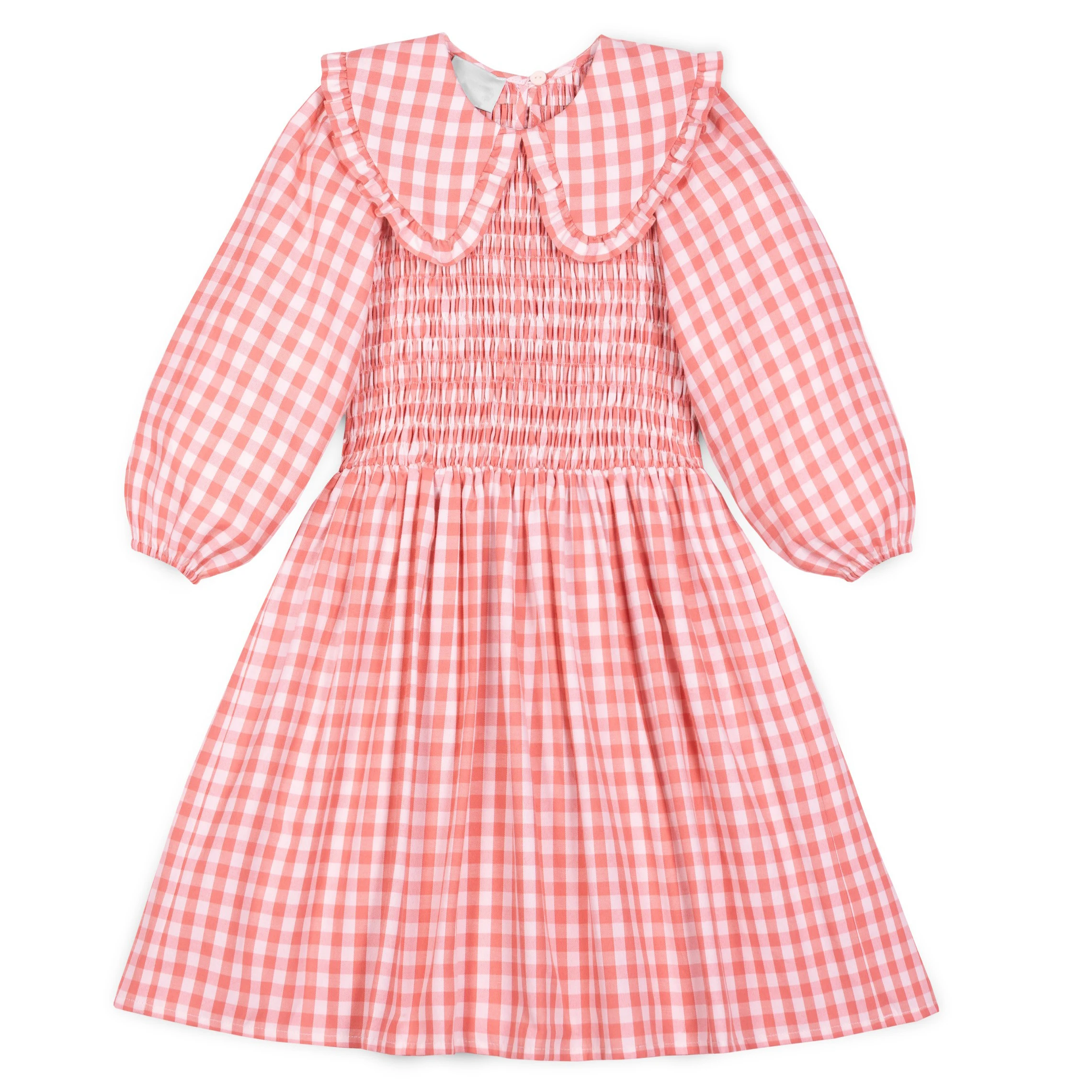 Custom Brand Smocked Dresses and Outfits for Girls Kids Matching Collection for Sister Outfits