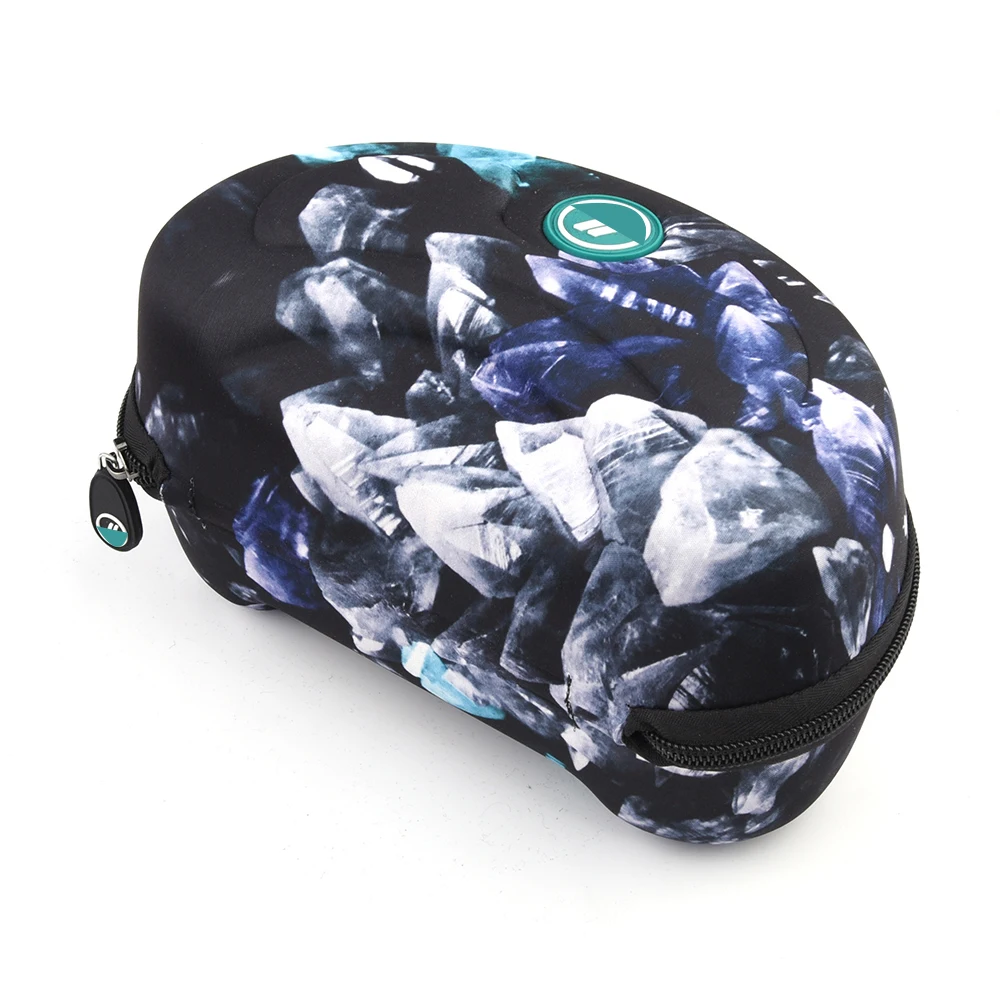 YT0119 2024 black waterproof snow goggle case eva ski snow carrying case for goggle