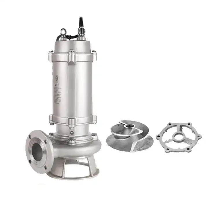 304 stainless steel manure pool septic tank high-quality portable sewage pump submersible dredging mud pump