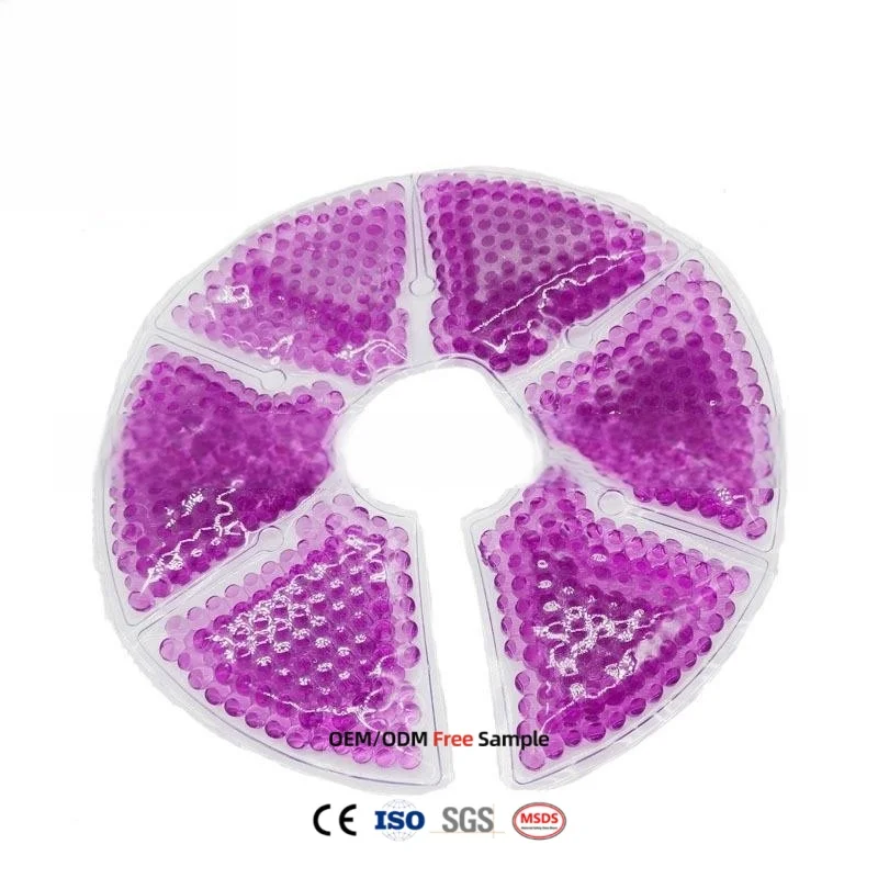 Hot Cold Gel Bead Breast Therapy Pack,Breast Ice Packs for Breastfeeding Relief for Breastfeeding Nursing Pain Mastitis