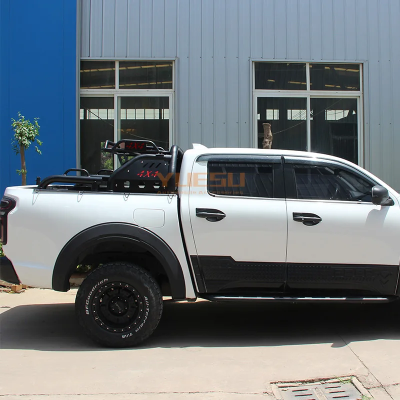 4x4 Offroad Car Sport Roll Bar Universal Carbon Storage Bar for Toyota Hilux 2pcs 130L Capacity Ford Make