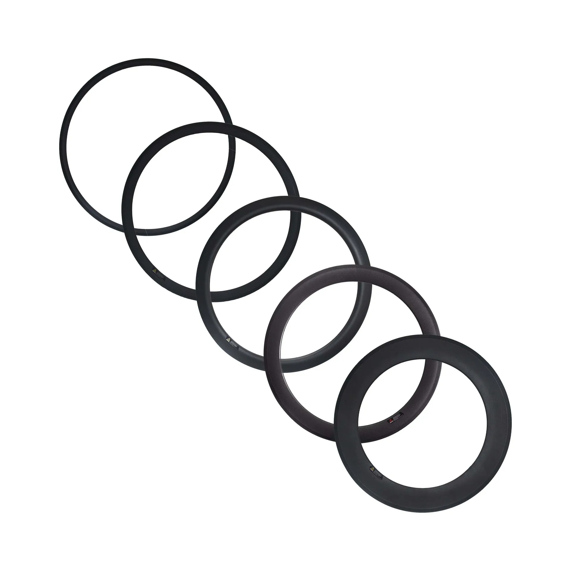Carbon Bicycle Wheelset 700C Tubeless 38mm Width Carbon Road Bike Wheelset Ultra Light Carbon Wheel bicycle rims