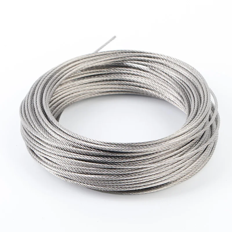 Multi-purpose stainless steel wire cable SS wire rope for drying rack or security net